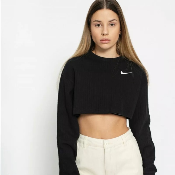 nike women's seasonal ribbed top